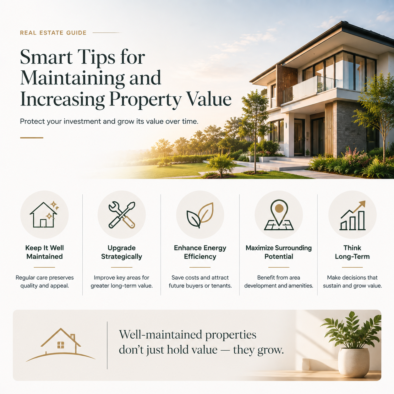 Smart Tips for Maintaining and Increasing Property Value
