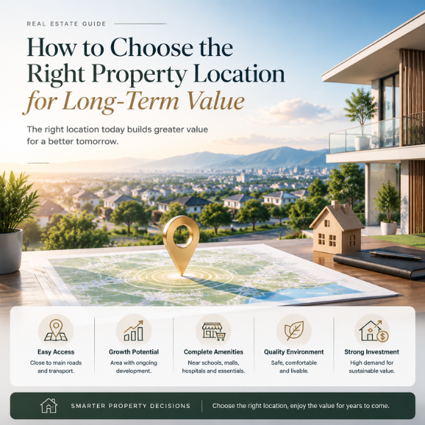 How to Choose the Right Property Location for Long-Term Value