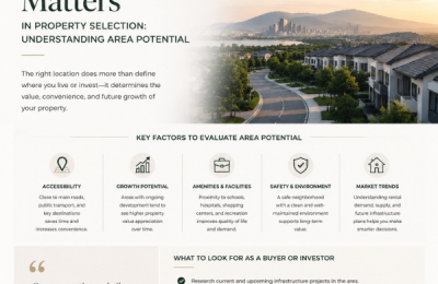 Why Location Matters in Property Selection: Understanding Area Potential