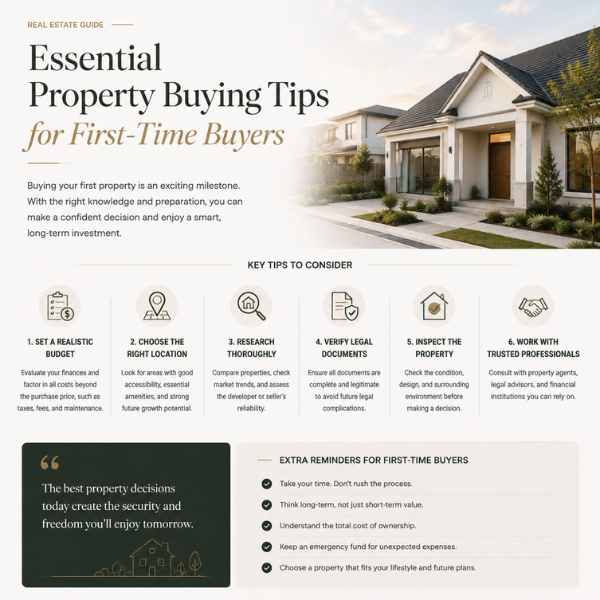 Essential Property Buying Tips for First-Time Buyers