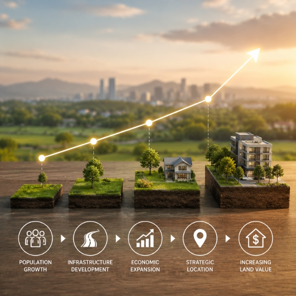 Why Land Value Continues to Increase Over TimeWhy Land Value Continues to Increase Over Time