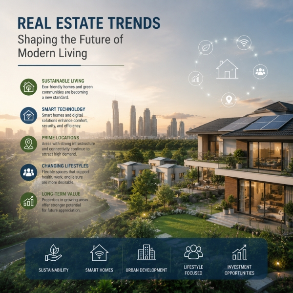 Real Estate Trends Shaping the Future of Modern Living